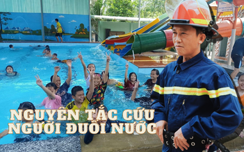 Trung tá Nguyễn Chí Thành bật mí những nguyên tắc cứu người đuối nước cần phải nhớ
