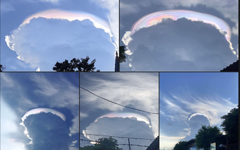 Đám mây nhiều màu sắc liên tục xuất hiện ở Việt Nam: Có phải hiện tượng hiếm?