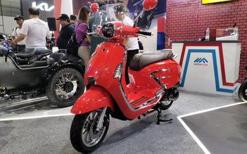 Xe tay ga 'Made in Malaysia' thiết kế cổ điển giống Vespa, giá khoảng 35 triệu đồng
