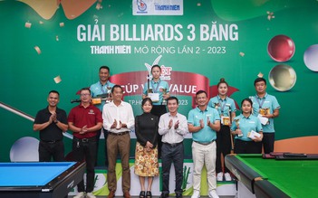 Nguyễn Hoàng Yến Nhi vô địch giải billiards 3 băng Thanh Niên mở rộng