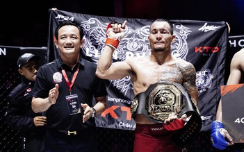 Đánh bại Kamil Michal, Quang Lộc bảo vệ thành công đai vô địch LION Championship