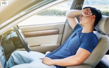 Ngủ trong ô tô bật điều hòa: Rất nguy hiểm!