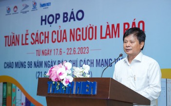 Lần đầu tiên tại Việt Nam có 'Tuần lễ Sách của người làm báo'