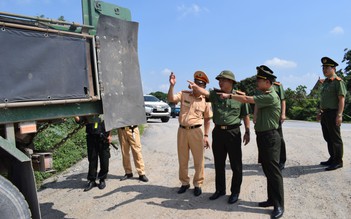 Hưng Yên: Mạnh tay kiểm tra, xử lý phương tiện quá tải trọng