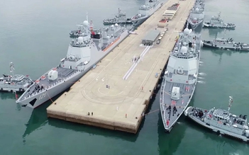 Nga, Trung Quốc tập trận chung trên biển