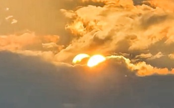 Hiện tượng 2 mặt trời cùng lúc xuất hiện trên bầu trời: Chuyên gia nói gì?