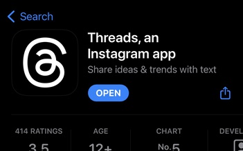 Mạng xã hội Threads của Meta có bản cập nhật lớn