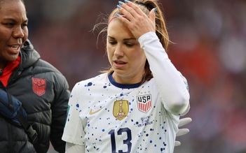 Alex Morgan thừa nhận đội Mỹ gặp khó khăn khi đấu đội tuyển nữ Việt Nam