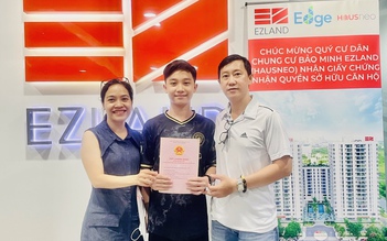 EZLand tiếp tục bàn giao 200 quyển sổ hồng cho cư dân chung cư Bảo Minh EZLand