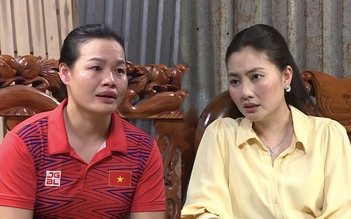 Ngọc Lan khóc nghẹn khi thăm nhà 'kình ngư' giành 5 huy chương vàng