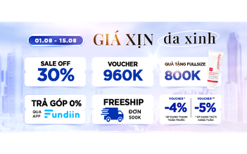 Chưa từng có: Mai Hân mỹ phẩm tung deal ‘xịn’ giá chỉ từ 149.000đ