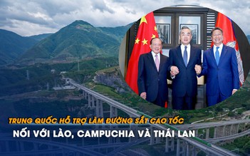 Trung Quốc chi tiền cho đường sắt cao tốc nối Lào, Campuchia, Thái Lan