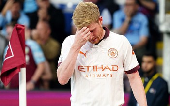 HLV Pep Guardiola xác nhận De Bruyne phải phẫu thuật do chấn thương gân kheo