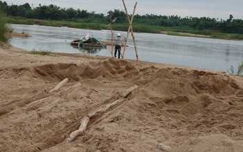 Tỉnh Quảng Ngãi ra công văn khẩn, chỉ đạo xử lý nạn khai thác cát trái phép