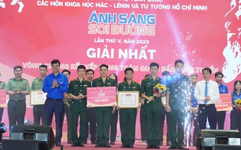 Ban Thanh niên Quân đội đoạt giải nhất Hội thi 'Ánh sáng soi đường' 2023