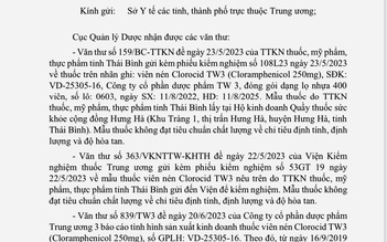 2 thuốc kháng sinh bị làm giả