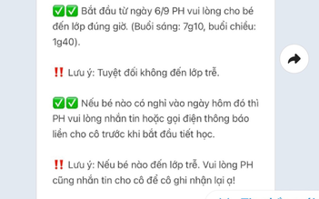 Phụ huynh phản ứng vì học sinh tiểu học 'phải đến lớp lúc 7 giờ 10'