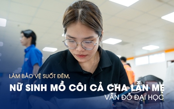 Làm bảo vệ suốt đêm, nữ sinh mồ côi cả cha lẫn mẹ vẫn đỗ đại học