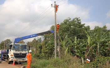 Công ty Điện lực Đắk Nông triển khai nhiều biện pháp để ứng phó mưa lũ