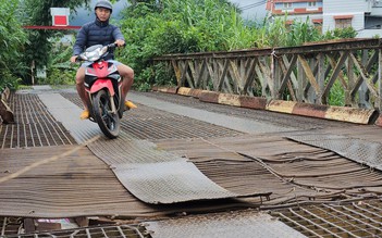 Lâm Đồng: Cầu sắt xuống cấp nghiêm trọng, tiềm ẩn hiểm họa mùa mưa lũ