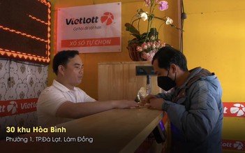 Ông chủ trẻ ở Đà Lạt doanh thu cao mỗi ngày nhờ kinh doanh vé số Vietlott