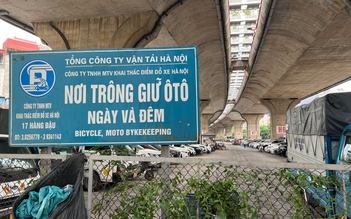 Cận cảnh những gầm cầu được Hà Nội tận dụng trông xe dù Bộ GTVT bác bỏ