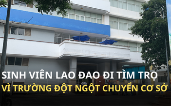 Trường ĐH Mở TP.HCM chuyển cơ sở, sinh viên lao đao tìm phòng trọ mới