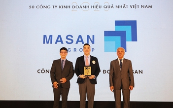 Masan 10 năm được vinh danh Top 50 Công ty kinh doanh hiệu quả nhất Việt Nam