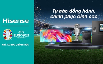 Hisense tiếp tục tài trợ cho Giải bóng đá vô địch châu Âu 2024