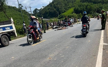 Quảng Ngãi: Tai nạn xe máy, 2 người tử vong tại chỗ