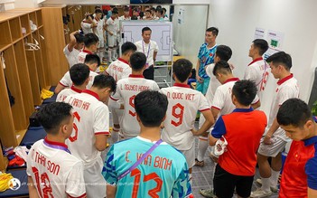 HLV Hoàng Anh Tuấn: 'Đội tuyển Olympic Việt Nam tiến bộ qua từng trận'