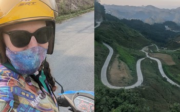 Nữ du khách Mỹ kể chuyến phượt xe máy trên 'cung đường nguy hiểm nhất Việt Nam'