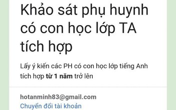 Sở GD-ĐT TP.HCM cảnh báo link khảo sát lừa đảo phụ huynh học sinh