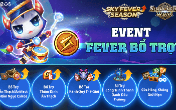 Bùng nổ chuỗi sự kiện Sky Fever Season của Summoners War