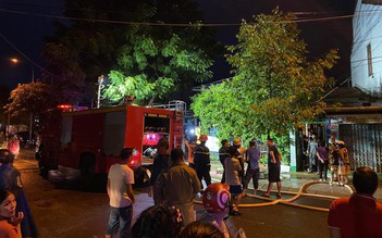 Quảng Trị: Cháy nhà dân vắng chủ trong chiều mưa