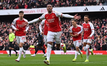 Arsenal thắp lại hy vọng vô địch sau trận thắng hủy diệt Crystal Palace