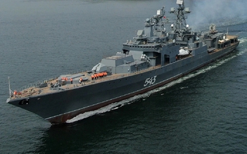 Tàu chiến Nga tập trận tại Biển Đông