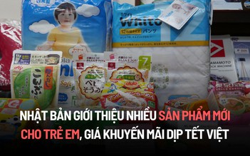 Nhật Bản giới thiệu nhiều sản phẩm mới cho trẻ em giá hấp dẫn dịp Tết Việt