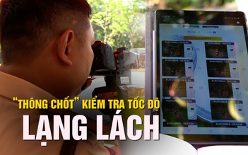 Lạng lách, ‘thông chốt’ kiểm tra tốc độ trên đại lộ Mai Chí Thọ