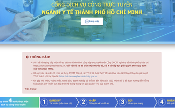 Sau 1.1.2024, thời gian giải quyết hồ sơ tại Sở Y tế TP.HCM có thể kéo dài