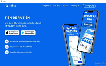 Cảnh báo: Các app Tititada, Anfin, Infina kinh doanh chứng khoán không phép