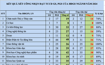 94 ứng viên bị hội đồng ngành loại khi đề nghị xét phó giáo sư, giáo sư