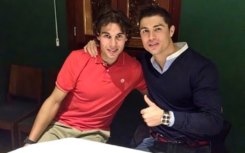 Ronaldo gửi lời nhắn cảm xúc đến Nadal: 'Thật vinh dự khi được gọi anh là bạn!'