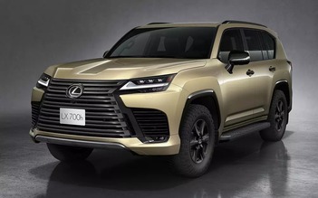 Lexus LX lần đầu trang bị động cơ hybrid tiết kiệm xăng