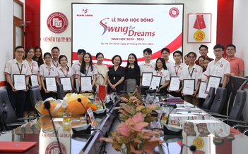 Nam Long trao 72 suất học bổng ‘Swing for Dreams’ năm 2024 cho SV tại TP.HCM