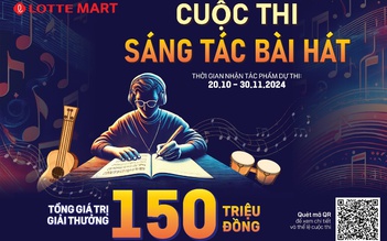 Thỏa sức sáng tạo với cuộc thi 'Sáng tác bài hát chủ đề LOTTE Mart'