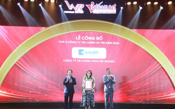 Mcredit vinh dự ghi danh Top 5 Công ty uy tín nhất ngành tài chính năm 2024