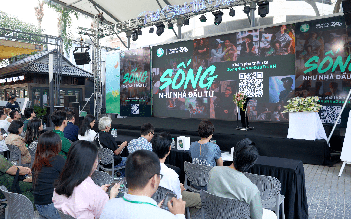 Triển lãm 'Sống như nhà đầu tư' đã có mặt tại Phố sách Hà Nội