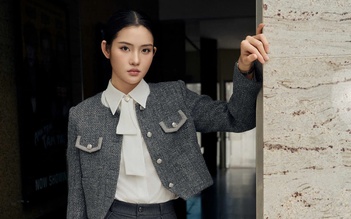 Công sở mùa thu thăng hoa cùng tweed, blazer và suit cách điệu