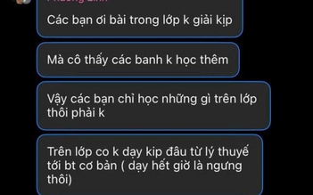 Học sinh bức xúc vì bị 'ép' học thêm, giáo viên và hiệu trưởng nói gì?